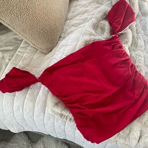 Reformation off the shoulder top